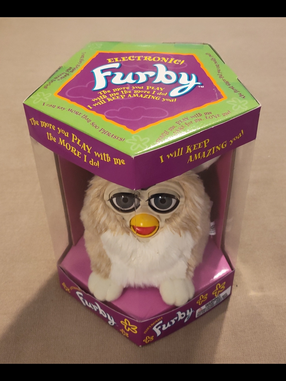 NWT & VINTAGE 1998!! Electronic Furby